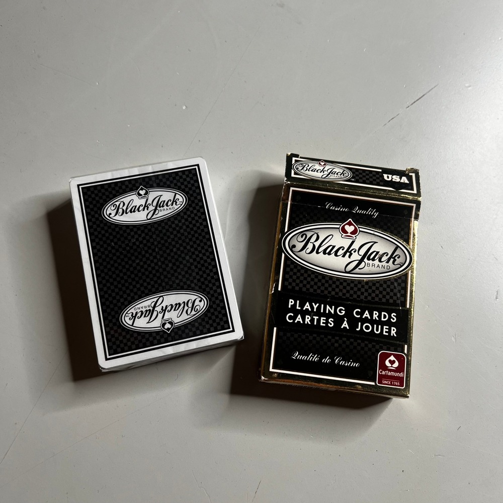 Black Jack Brand Casino Quality Playing Cards Cartamundi USA Sealed Deck‎ 2014